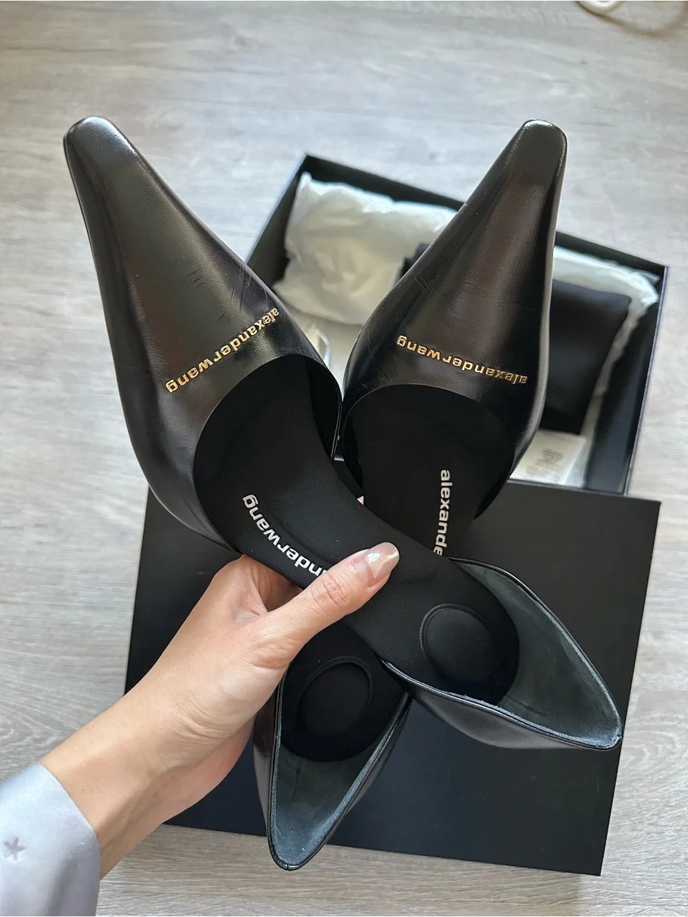 Alexander Wang Viola 105 Pump in Capretto Size EU41